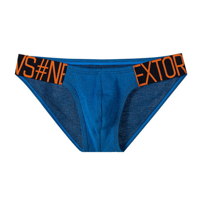 Letter strap pure cotton sexy briefs