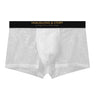 Allover Floral Lace Slogan Waist Boxer Briefs