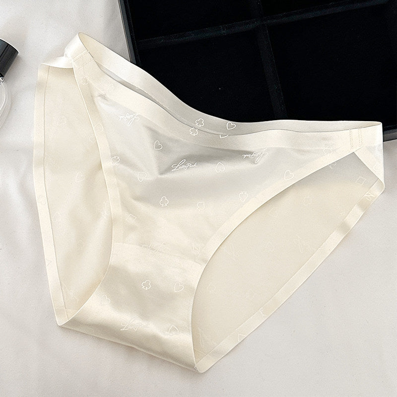 ZD Seamless Poker Print Luxury Briefs