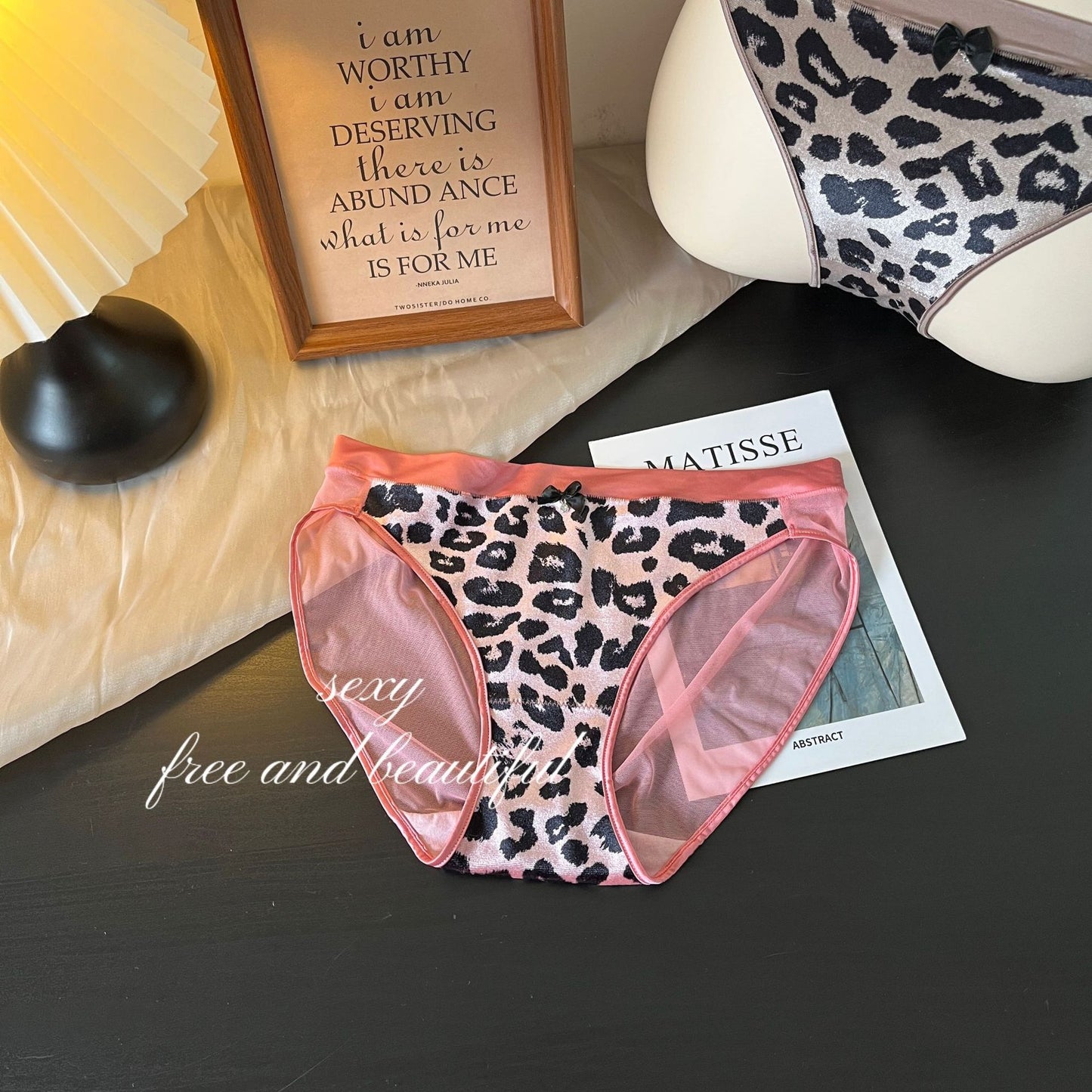 ZD Leopard Silk Briefs