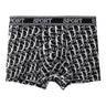 All-Over Repeating Letter Print Sport Waistband Boxer Briefs