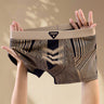 Geometric Print High-Elastic Boxer Briefs