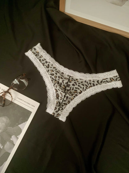 ZD Leopard Lace Briefs