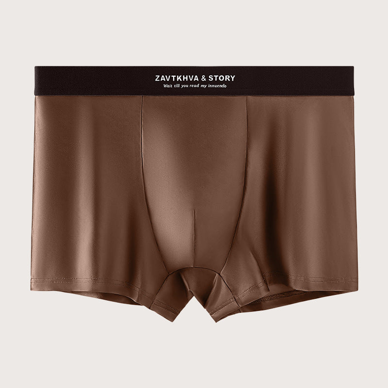 ZD Gold-Foil Satin Boxer Briefs