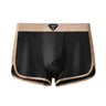 Braided belt Silky satin sports boxers