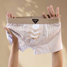 Geometric Print High-Elastic Boxer Briefs