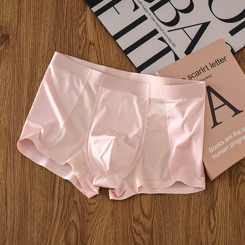 ZD  Cut-Out Silk Boxer Briefs