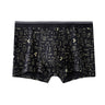 ZD Men's Pictographic Print Boxer Briefs