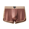 Braided belt Silky satin sports boxers