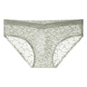 Crack Texture Full Hollow Sheer Low-Rise Briefs