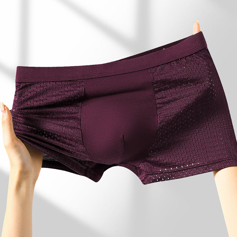 ZD  Mesh Cut-Out Boxer Briefs