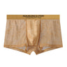 Allover Floral Lace Slogan Waist Boxer Briefs