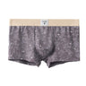Star Dot Print Herringbone Woven Waistband Boxer Briefs