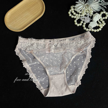 ZD Eyelash Lace Comfort Briefs