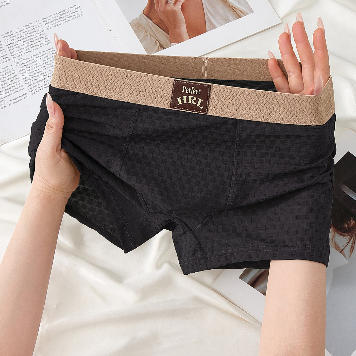 ZD Check Breathable Cotton Briefs