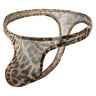 ZD Eye‑Catching Animal‑Print Sexy Men Thong