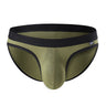 ZDBlack-Trim Pure Cotton Briefs