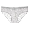 Crack Texture Full Hollow Sheer Low-Rise Briefs