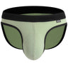 ZDBlack-Trim Pure Cotton Briefs