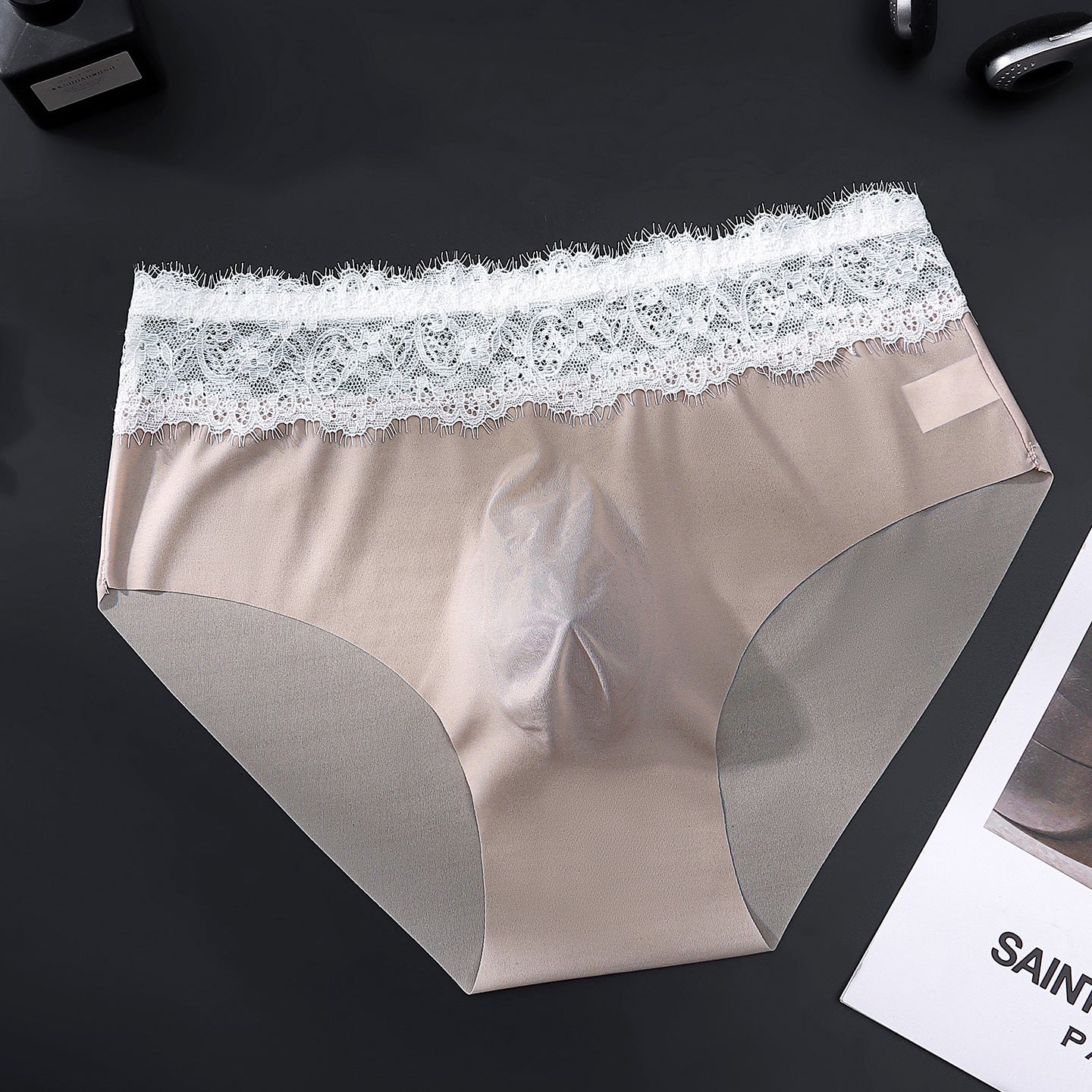 ZD Cool Ice Silk No Trace Briefs