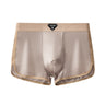 Braided belt Silky satin sports boxers