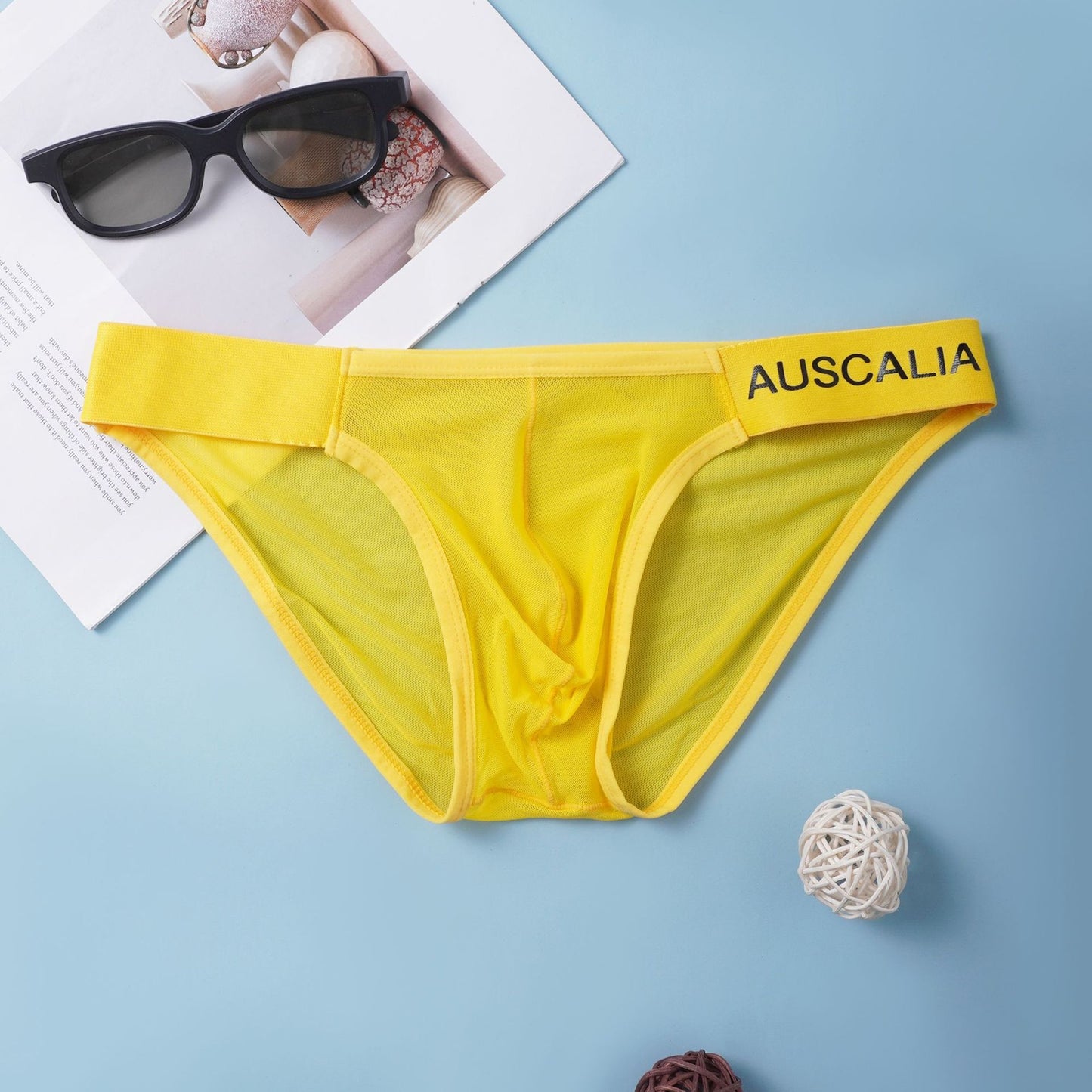 ZD【New Arrival】Ultra Thin Mesh Branded Underwear Show Your Charm