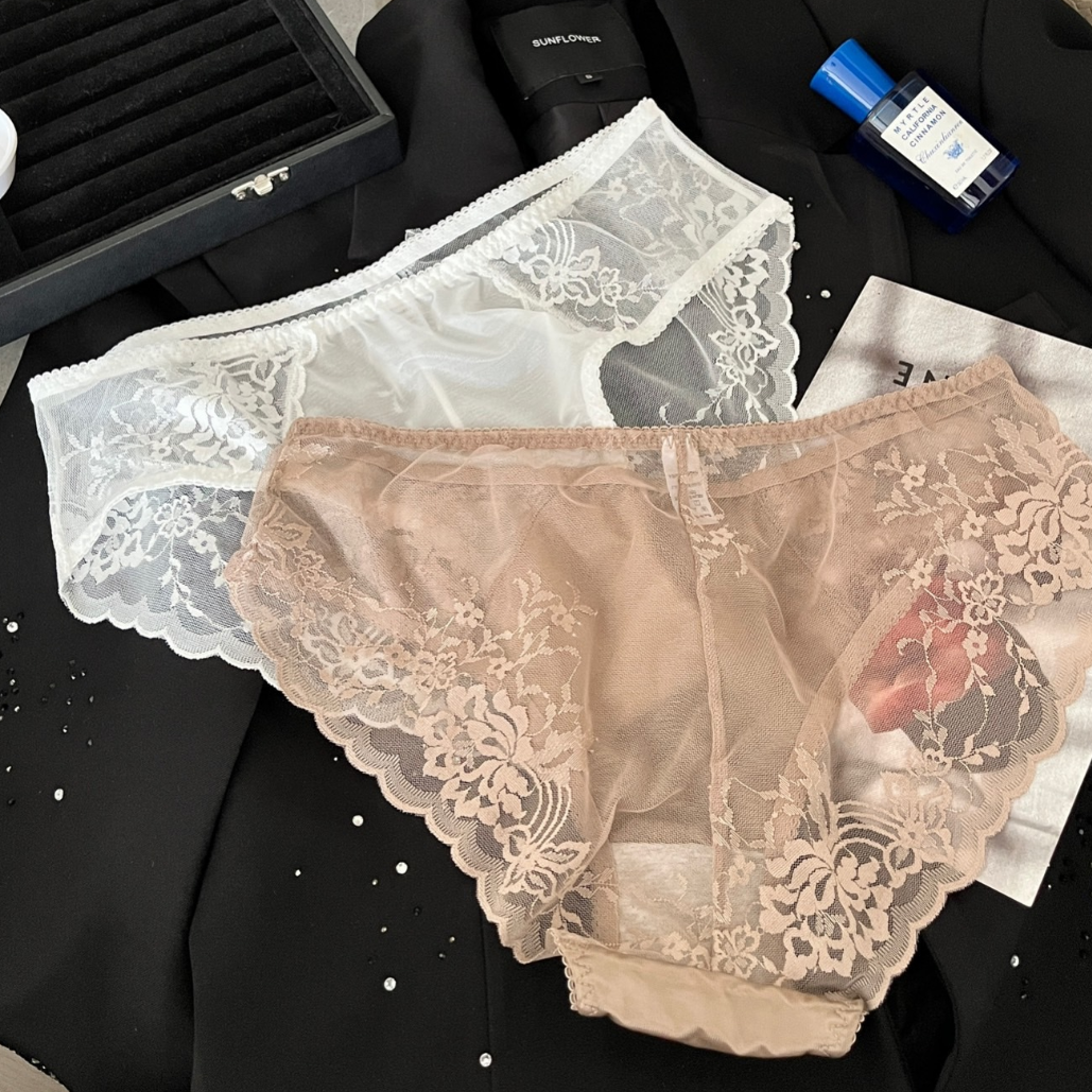 ZD Floral Silk Charmeuse Panty  (4 Packs)