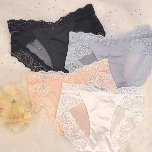 ZD Silk-Heart Lace（4Packs）