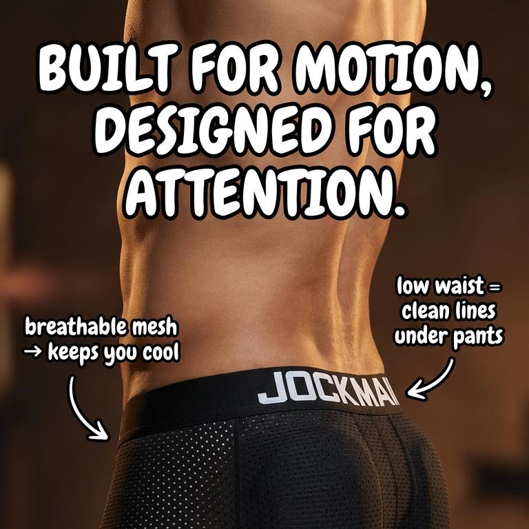 ZD Breathable and lifts men's boxer briefs