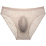 ZD Printed Sheer Mesh Men Brief