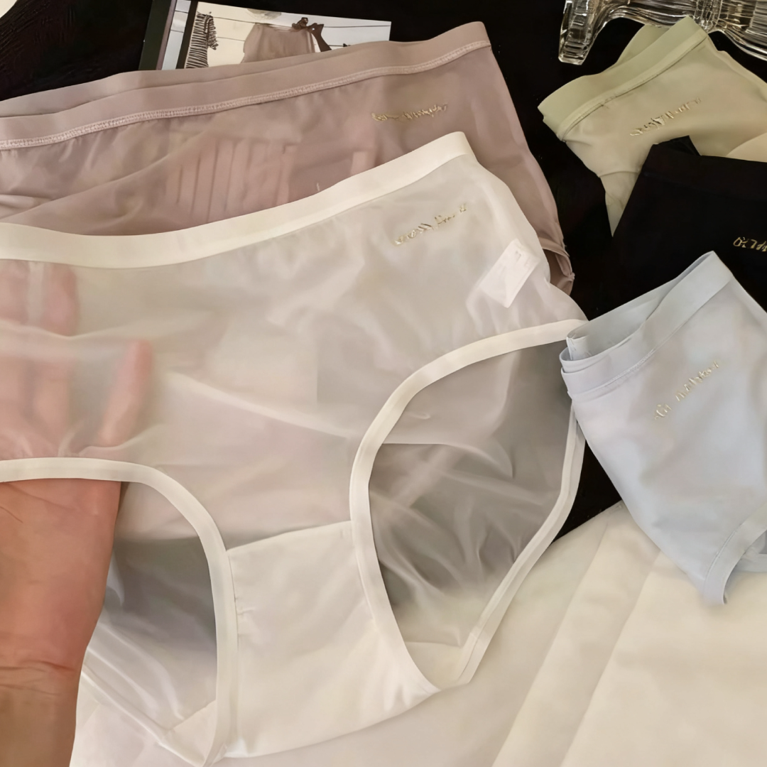 QS Nude-Feel Silk Panties (4 Packs)