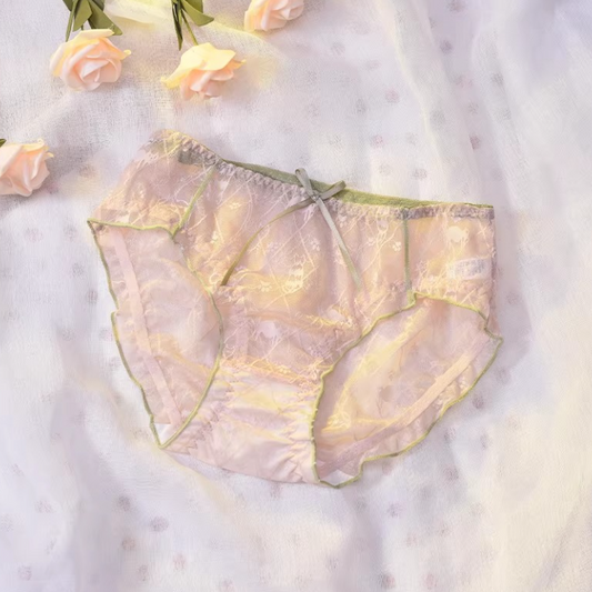 QS Kitten Lace Panties (4 Packs)