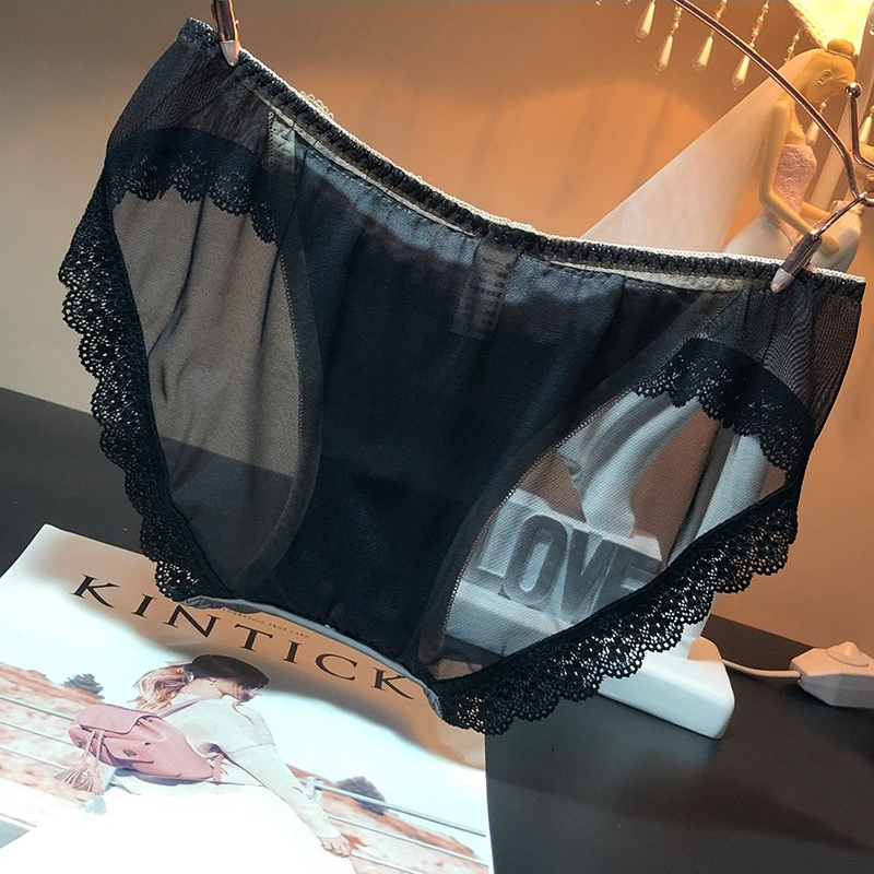 QS Semi-transparent Lace Panty (4 Packs)