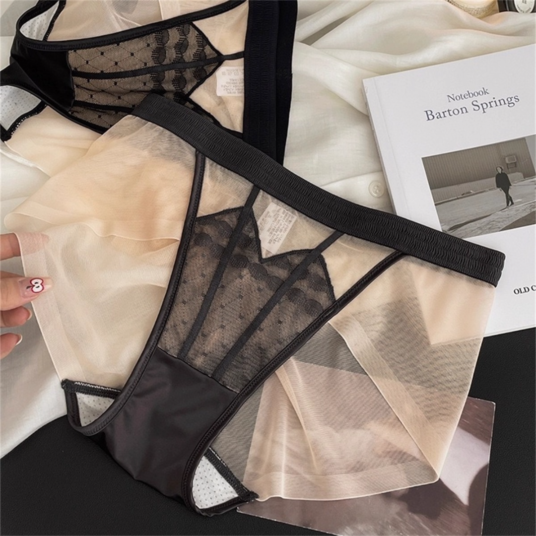 QS Seamless Lace Panties (3 Packs)