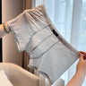 Fine Grid Texture Breathable Simple Wide Waist Boxer Briefs