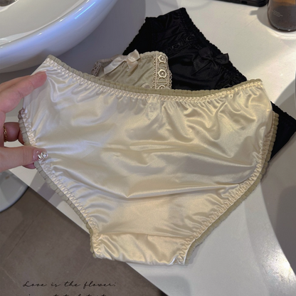 QS Satin Bow Panties