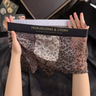 QS Sexy Leopard Print Semi-transparent Breathable Boxer Briefs