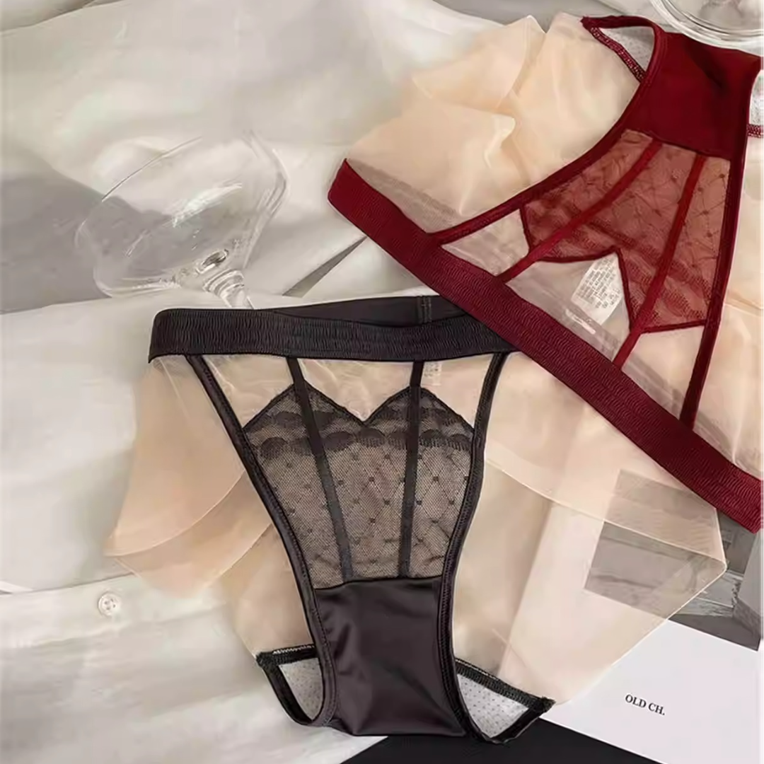 QS Seamless Lace Panties (3 Packs)