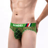 QS Sexy Sheer Cross Mesh Sports Briefs