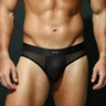 QS Mesh Patchwork Breathable Sexy Briefs
