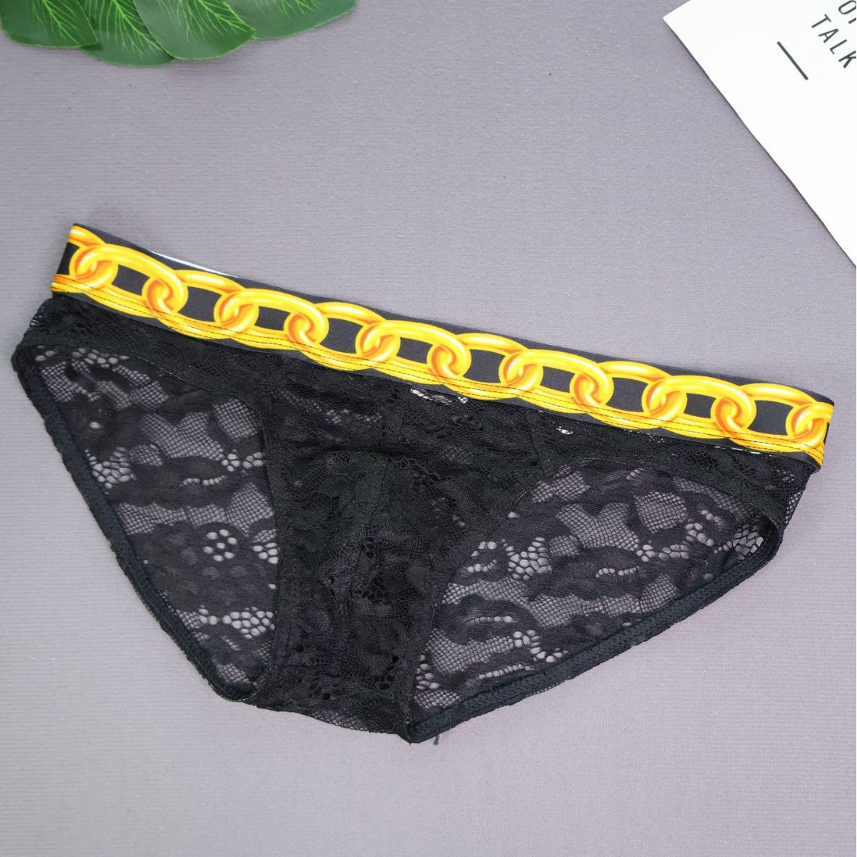 ZDVintage Floral Lace Briefs