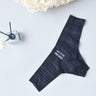 ZDStriped Texture Sheer Briefs