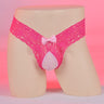 ZD Bow Decor Lace Thong
