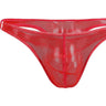 ZDStripe Waist Glitter Mesh Thong Pack