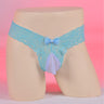 ZD Bow Decor Lace Thong