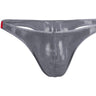 ZDStripe Waist Glitter Mesh Thong Pack