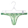 ZD Glitter Sheer Mesh Thong