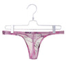 ZD Glitter Sheer Mesh Thong